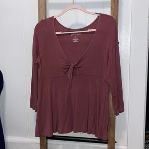American Eagle | Soft & Sexy Tie Top | American Eagle